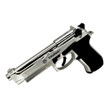 DB Beretta Taurus M92 Metal Green Gas Blowback Pistol - Gel Blaster