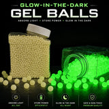 60,000 Gel Balls With Collapsible 600ml Gel Ball Quick-Loading Bottle