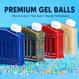 60,000 Gel Balls With Collapsible 600ml Gel Ball Quick-Loading Bottle