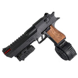 Desert Eagle Drum Mag Electric Blow Back Pistol - Gel Blaster
